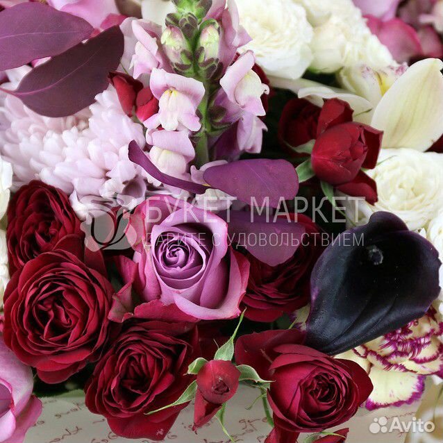 Букет из роз, орхидей И калл купить на Зозу.ру - фотография № 2
