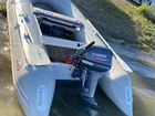 Лодка Badger 370 с мотором yamaha 15 объявление продам