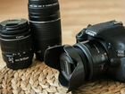 Canon 600D +3 объектива объявление продам