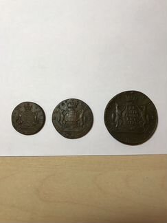 Екатерининские монеты коллекционный экземпляр