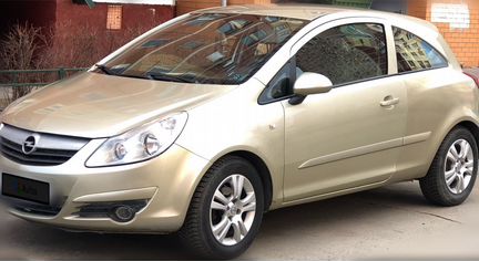 Opel Corsa 1.4 AT, 2007, хетчбэк, битый