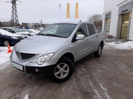 SsangYong Actyon Sports 2.0 МТ, 2008, 86 600 км