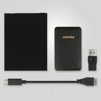 Портативный SSD Smartbuy S3 Drive 128GB Black