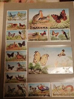 Продается коллекция марок фауна