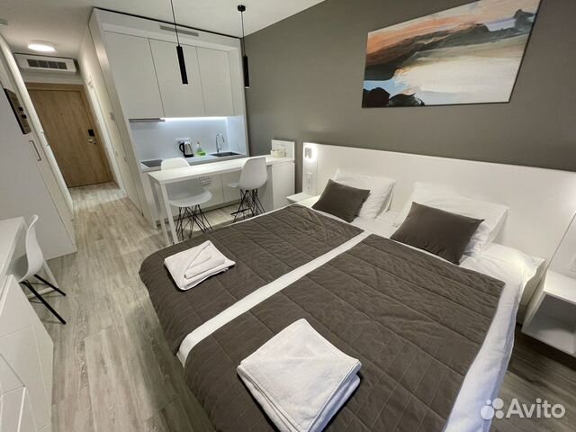 

Квартира-студия, 25 м², 1 кровать