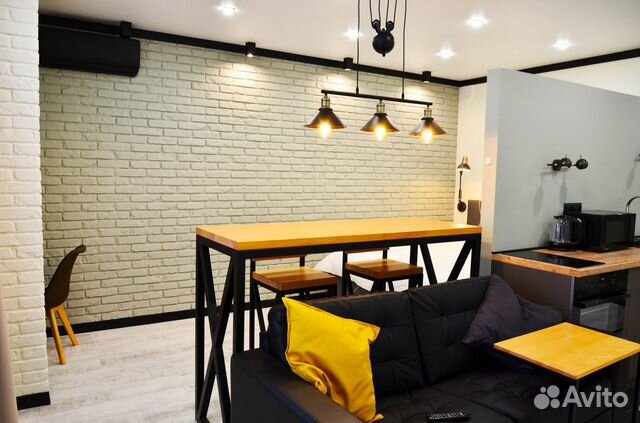 

Квартира-студия, 45 м², 2 кровати