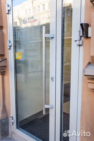 Дверь алюминий теплая