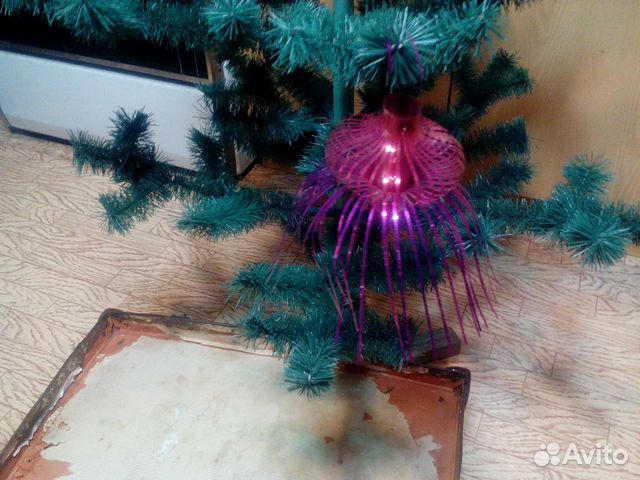 Шарики, фонарик-мишура на елку из СССР