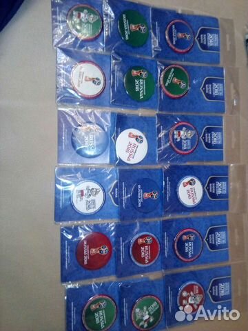 Значки Чемпионат мира по футболу