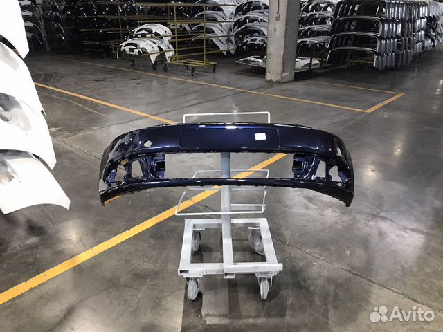 Бампер передний Volkswagen Polo 2009-2015