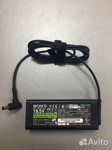 Зарядка для ноутбука Sony 19.5V, 4.7A