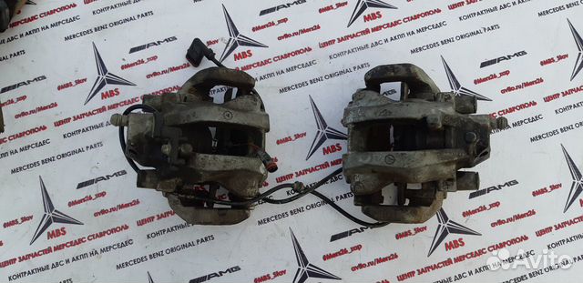Суппорт торм зад мерседес w221 5.5л 4wd