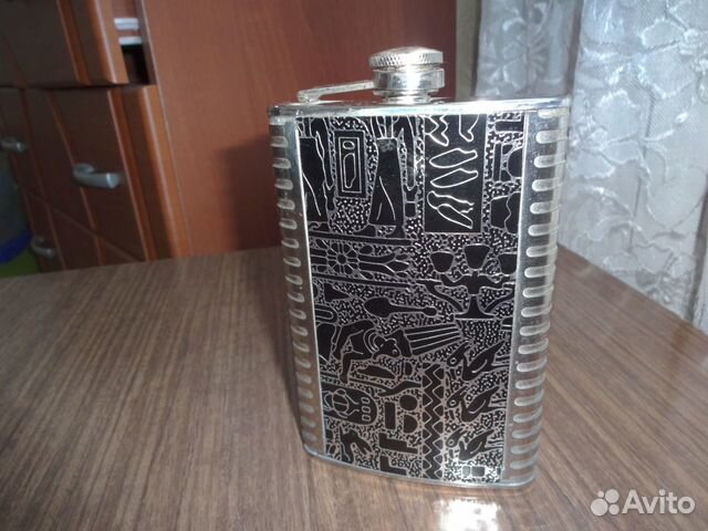 Фляжка металлическая