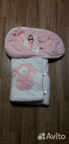 Конверт на выписку для девочки весна