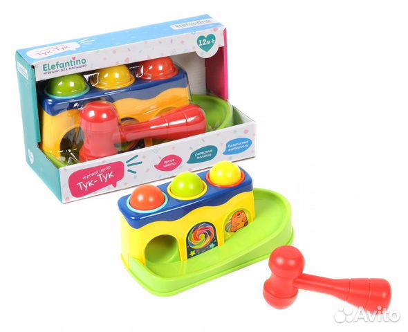 Развивающая игрушка Elefantino Тук-тук 106451 IT