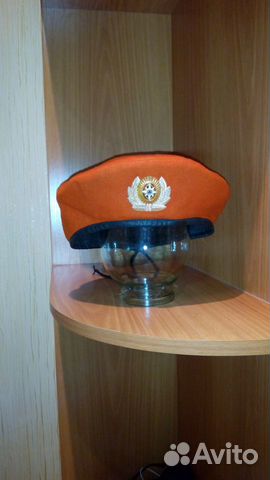 Берет оранжевый мчс