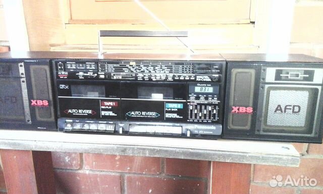 Panasonic RX - CW 55L. Магнитола конца 80х