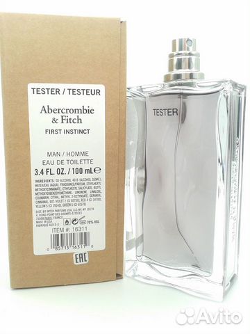 abercrombie & fitch first instinct tester