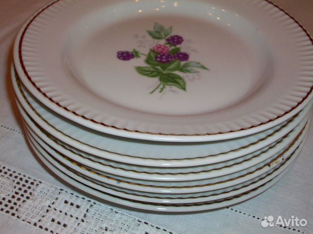 Тарелки СССР Вербилки и др. Винтаж от