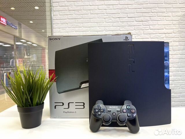 Sony PlayStation 3 Slim + 30 игр