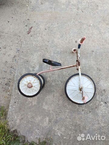 Детский трехколесный велосипед СССР