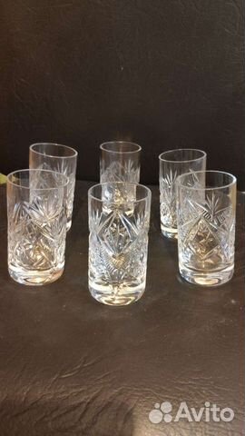 Стопки хрусталь СССР