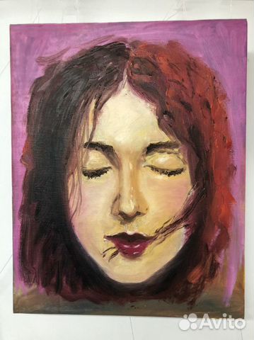 Портрет маслом на холсте