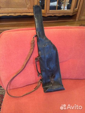 Кожаный чехол для ружья