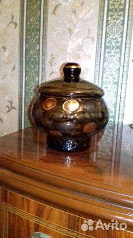 Сахарница стекло 60-е гг