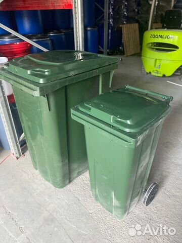 Мусорный Контейнер 360л Зеленый Цвет Краснодар
