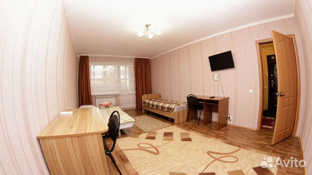 

1-к. квартира, 40 м², 2 кровати