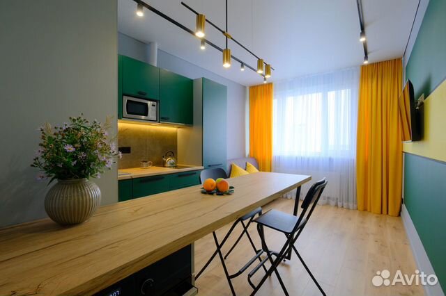 

1-к. квартира, 37 м², 2 кровати