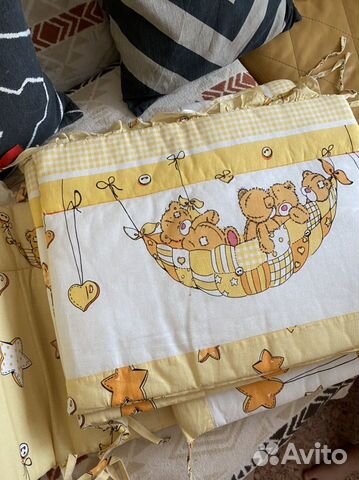 Бортики в детскую кроватку