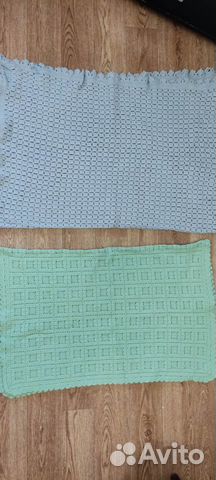 Плед детский вязаный