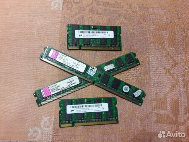 Ddr2 2gb, ddr3 4-8gb компьютер-ноутбук Память