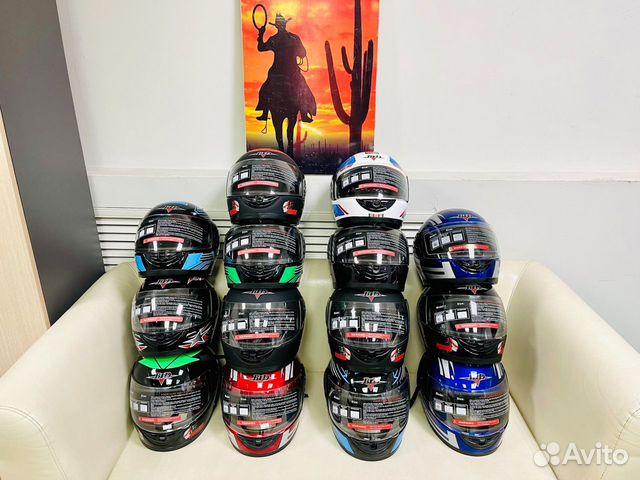 Шлем для Мотоцикла - Мопеда - Квадроцикла