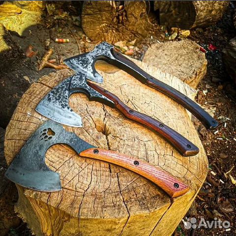Топоры кованые ручной работы