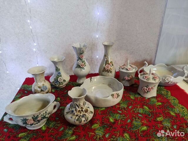 Кисловодский фарфор вазочки