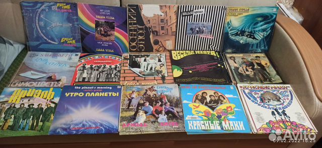 Виниловые пластинки(Вокально-инструментальные анс)