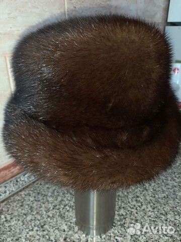 Шапка норковая женская