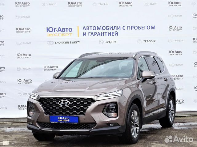 Hyundai Santa Fe 2.2 AT, 2019, 27 529 км