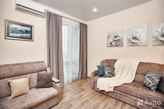 

Квартира-студия, 27 м², 2 кровати