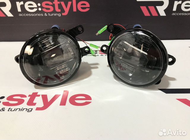 Туманки Toyota 4 уха LED U956