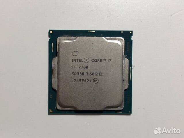 Процессор Intel Core i7-7700 Сокет LGA 1151
