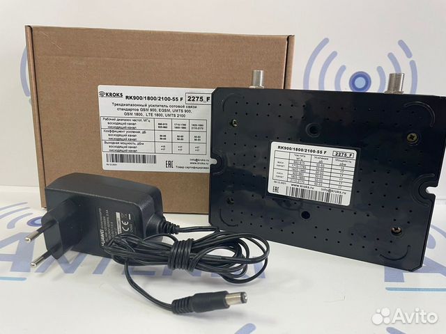 Трехдиапазонный репитер kroks RK900/1800/2100-55