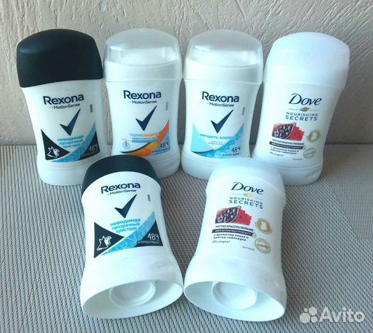 Лот из 3-х дезодорантов Rexona