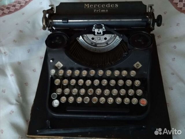 Печатная машинка Мерседес Прима