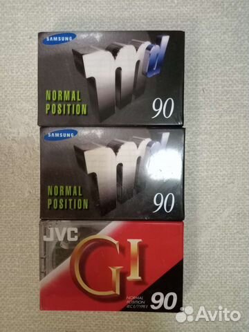 Аудио кассеты новые Корея