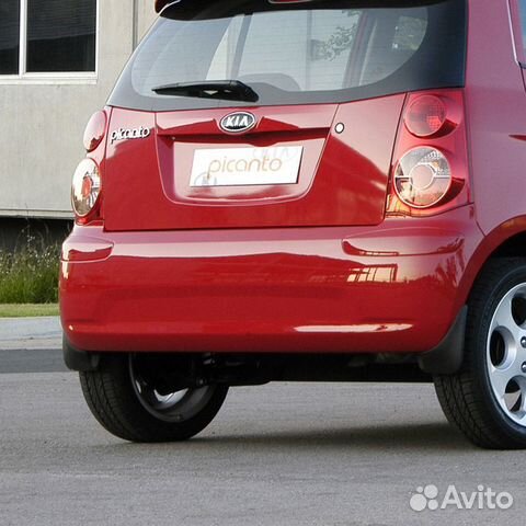 Бампер задний в цвет Kia Picanto 1 (2007-2011)