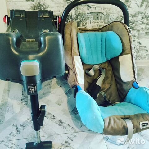 Автолюлька от 0 с базой Britax Roemer Baby-safe